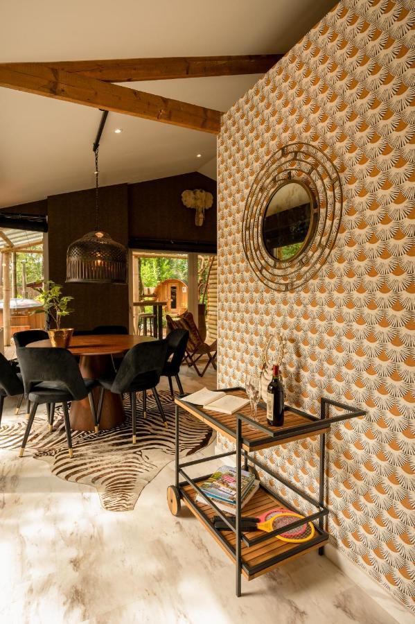 Zen-Bungalow No 4 Met Sauna En Hottub Rheezerveen Luaran gambar
