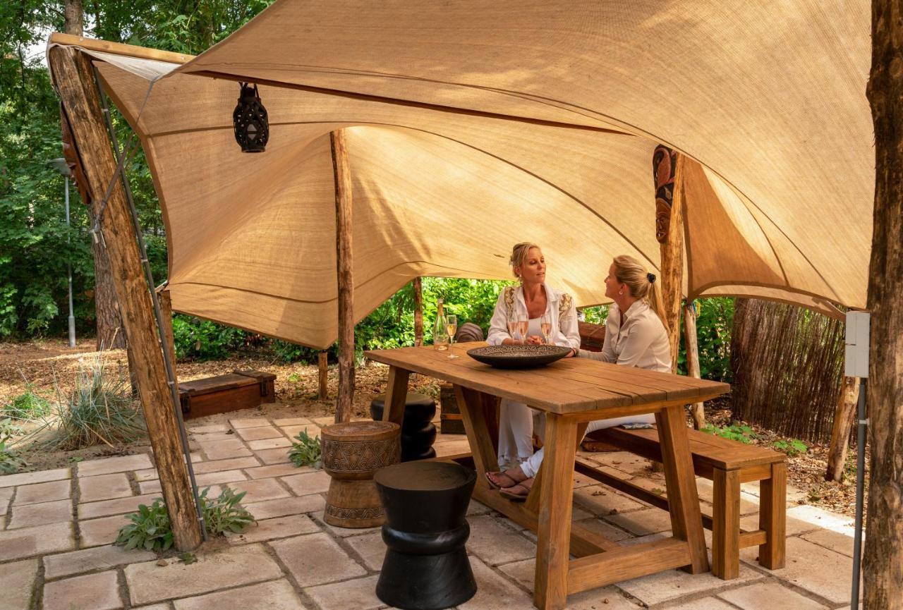 Zen-Bungalow No 4 Met Sauna En Hottub Rheezerveen Luaran gambar